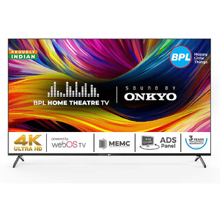                       BPL 138 cm (55 inches) 4K Home Theatre OnkyoTV, 55UE7340, Black                                              