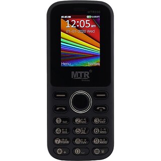 MTR 330 (Dual Sim, 1.77 Inch Display, 1100mAh Battery, Black) MTR 330 (Dual Sim, 1.77 Inch Display, 1100mAh Battery, Black)