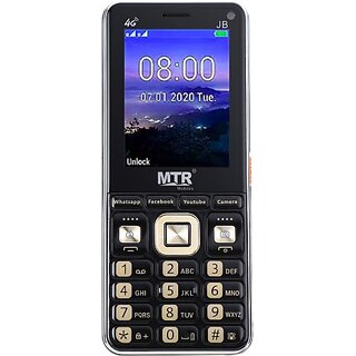                       MTR Jb  (Dual Sim, 2.8 Inch Display, 3000mAh Battery, Black)                                              