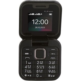 MTR Flip Mini (Dual Sim, 1.77 Inch Display, 2000mAh Battery, Black) MTR Flip Mini (Dual Sim, 1.77 Inch Display, 2000mAh Battery, Black)