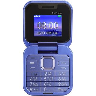 MTR Flip Mini (Dual Sim, 1.77 Inch Display, 2000mAh Battery, Blue) MTR Flip Mini (Dual Sim, 1.77 Inch Display, 2000mAh Battery, Blue)