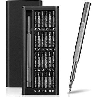                       24-Piece Magnetic Screwdriver Set  Precision Pocket Tool Set for Easy Repairs and DIY Projects (Includes Variety of Screwdriver Heads)                                              