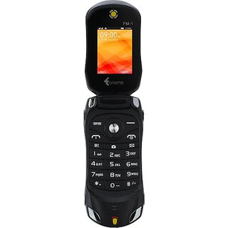                       Oneme Fm-1  (Dual Sim, 1.77 Inch Display, 1000mAh Battery, Black)                                              