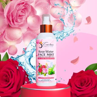 COCOBEE Rose Water face Mist Hydrating face Mist With Organic Rose Water COCOBEE Rose Water face Mist Hydrating face Mist With Organic Rose Water