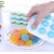 Mannat Ice Cube Tray with Lid Easy Release Ice Trays for Freezer Multicolor Plastic, Silicone Ice Ball Tray  (Pack of1)