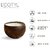 Coconut Shell Spice Candle/Diya  Eco-Friendly Scented Soy Wax Candles for Diwali  Festives - Wooden