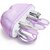 Manicure Pedicure Salon Nail Clippers and Cleaner Care Tool Set with Carry Case  Complete Grooming Kit (1 ml, Set of 9867)