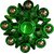 Large Blue Metal Spinner Toy New Design Fidget Spinner for Stress Relief and Fun (Pack of 1)