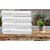 Homeberry Cotton Solid Face Towel 451-500 GSM ( Pack of 1 ) - White