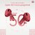 EKKO Earbeats T04 TWS: ENC Call Noise Cancellation, 50H Playtime, 10MM Driver, Twin Connect, Type-C Fast Charging, Siri & Google Assistant (Red)