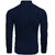 Fashlook Mens Blue Self Design Round Neck Full Sleeve Sweatshirt