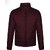 Fashlook Bomber Solid Full Sleeve Maroon Jacket for Mens