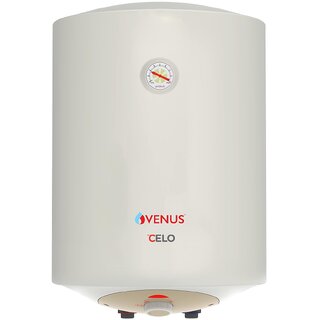                       Venus Celo 25CV 25-Litre Storage Water Heater (Ivory/White, 5-Star BEE Rating)                                              