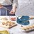 2 in 1 Dumpling Maker Ghughra Momos Maker Machine, Skin Press Mould for Gujiya Ghughra Mould Machine, Kitchen Dumpling M