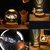 3D Galaxy Crystal Ball Night Lamp,USB Table LED Wooden Crystal Ball for Home Decoration Birthday Gift for Teens, Boys,