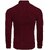 Fashlook Woven Design Full Sleeve Casual Maroon Sweaters For Mens