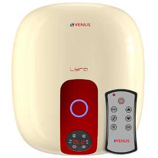 VENUSLYRA Digital 10RD Electric Water Heater (10 L, Ivory/Wine Red) VENUSLYRA Digital 10RD Electric Water Heater (10 L, Ivory/Wine Red)