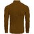 Fashlook Solid Full Sleeve Casual Brown Sweaters For Mens