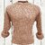 Fashlook Solid Full Sleeve Casual Beige Sweaters For Mens