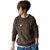 Fashlook Solid Full Sleeve Casual Brown Sweater for Men - Comfortable, Stylish Knit Pullover for Everyday Wear