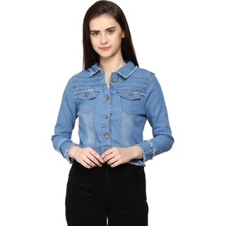                       Women's Solid Regular Jacket                                              