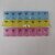 FAIRBIZPS Pill Medicine Organizer Reminder Storage Box 7-Day Medicine Planner Tablet Storage Container