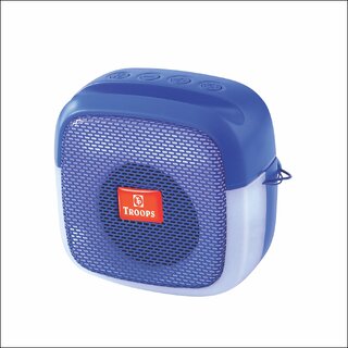 TP TROOPS Dynamic Thunder Sound with Disco LED 5 W Bluetooth Speaker (Purple, Stereo Channel)-TP-3089-Purple TP TROOPS Dynamic Thunder Sound with Disco LED 5 W Bluetooth Speaker (Purple, Stereo Channel)-TP-3089-Purple