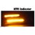 KTM Style LED Indicators Turning Signal lamps Blinkers Bulb Set of 2 (Bike Indicator Lights High Power Motorcycle) 100% Rubber Flexibility-(Yellow)