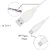 (Pack of 4) DIGIMATE DGMGO5-010 Micro USB Cable With 5 AMP Output For Charging & Data Transfer (White, TPE, 1 Meter)_DIGCLONE132