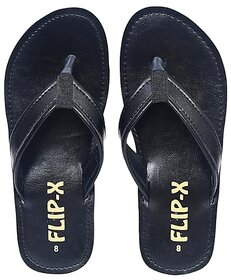 LEACO Men Slippers By Flip X - Leatherette Comfortable, Stylish, Durable, Non-Slip Slippers For Men.