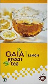 GAIA Lemon Green Tea Green Tea Bags Box (25 Bags)(153455011)