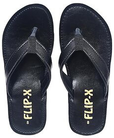 LEACO Men Slippers By Flip X - Leatherette Comfortable, Stylish, Durable, Non-Slip Slippers For Men.-(153496875)