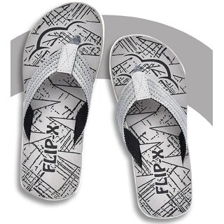                       LEACO FlipX Printed Daily Comfort Eco Flipflop/Slippers For Men                                              