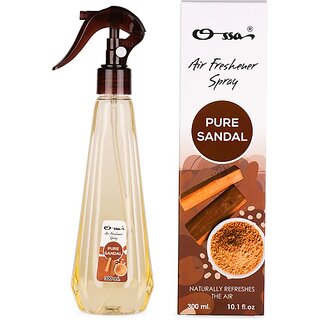                       OSSA Pure Sandal Air Freshener Long Lasting Home Fragrance For Home And Office Spray (300 ml)_(153475869)                                              