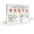 LAIQA Rash-Free Ultra Soft Heavy Flow Sanitary Pads for Women15 X-Large Premium Pads with 15 Disposable Bag+3 Free Pant