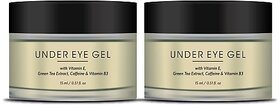 L'avenour Under Eye Gel for Reduce Dark Circles, Fine Lines & Eye Puffiness (Pack of 2) (30 ml)