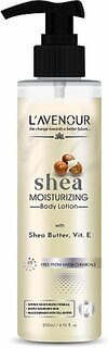 L'avenour Shea Butter Moisturizing Body Lotion For Deeply Hydrate & Soothe Dry Skin (200 ml)