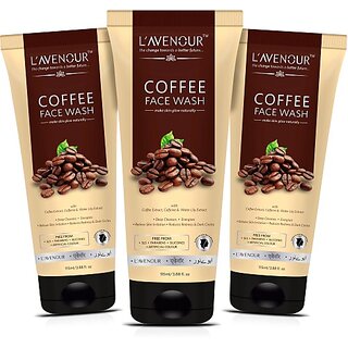 L'avenour Coffee Facewash with Coffee Extract, Caffeine & Water Lily Extract for Deep Cleanses, Relieve Skin Irritation, Reduce Redness & Dark Circles, SLS Free & Paraben Free Face Wash (345 ml) L'avenour Coffee Facewash with Coffee Extract, Caffeine & Water Lily Extract for Deep Cleanses, Relieve Skin Irritation, Reduce Redness & Dark Circles, SLS Free & Paraben Free Face Wash (345 ml)