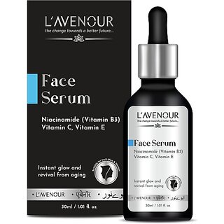 L'avenour 10% Niacinamide Face Serum for Acne Prone Skin & Instant Glow For Men & Women (30 ml)