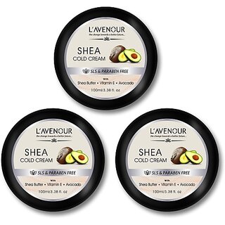 L'avenour Shea Cold Cream with Vitamin E & Avocado Oil For Deep Hydration & Dry Skin (300 ml) L'avenour Shea Cold Cream with Vitamin E & Avocado Oil For Deep Hydration & Dry Skin (300 ml)