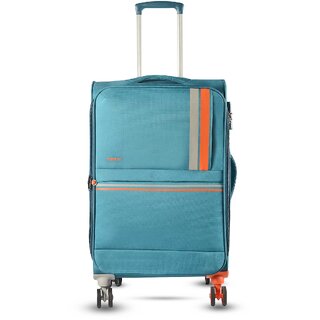 Timus Sportive Premium Medium Soft Sided Polyester 360 Degree Wheeling System LuggageTSA Lock 8 Wheels Medium Check-in Timus Sportive Premium Medium Soft Sided Polyester 360 Degree Wheeling System LuggageTSA Lock 8 Wheels Medium Check-in