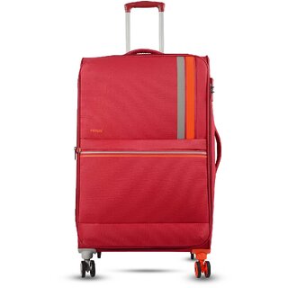 Timus Sportive Premium Large Soft Sided Polyester 360 Degree Wheeling System LuggageTSA Lock 8 Wheels Large Check-in Ex Timus Sportive Premium Large Soft Sided Polyester 360 Degree Wheeling System LuggageTSA Lock 8 Wheels Large Check-in Ex
