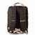 Timus Miami Black Premium Polyester Trendy Backpack for Women and Men Stylish 21L Backpack fit 15.6 inch Laptop Daypack