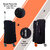 Timus Sportive Soft Sided Premium Polyester 8 Wheels with 360 Degree Rotational Small Cabin Trolley Bagin Built TSA Loc