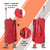 Timus Sportive Soft Sided Premium Polyester 8 Wheels with 360 Degree Rotational Small Cabin Trolley Bagin Built TSA Loc