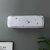 Air Conditioner Cover  (Width 110 cm, Pack of 1, Suitable for 1, 1.5, 2 Ton)