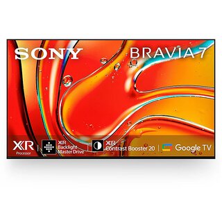                       Sony BRAVIA 7 Series 139 cm (55 inches) 4K Ultra HD AI Smart Mini LED Google TV K-55XR70 (Black)                                              