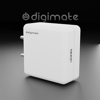 Digimate 65W Fast Charger | Compatible with OnePlus, Samsung, Realme, Redmi, Nothing, |C Type Charger(White, charger Only) Digimate 65W Fast Charger | Compatible with OnePlus, Samsung, Realme, Redmi, Nothing, |C Type Charger(White, charger Only)