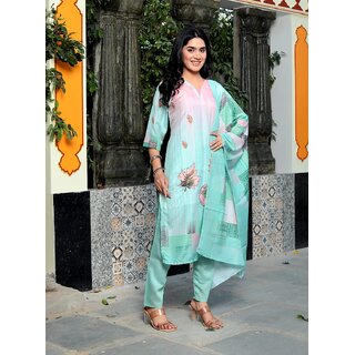 New Women Lavesh Creations Kurti With Dupatta  Pent Set 2025 at ShopCircuit | ONDC