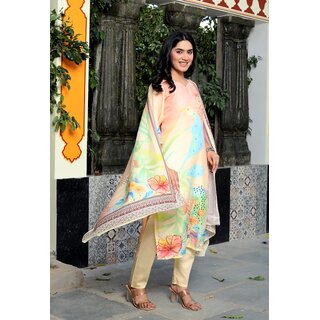                       KurtaKraze Kurti With Pent  Dupatta Set                                              